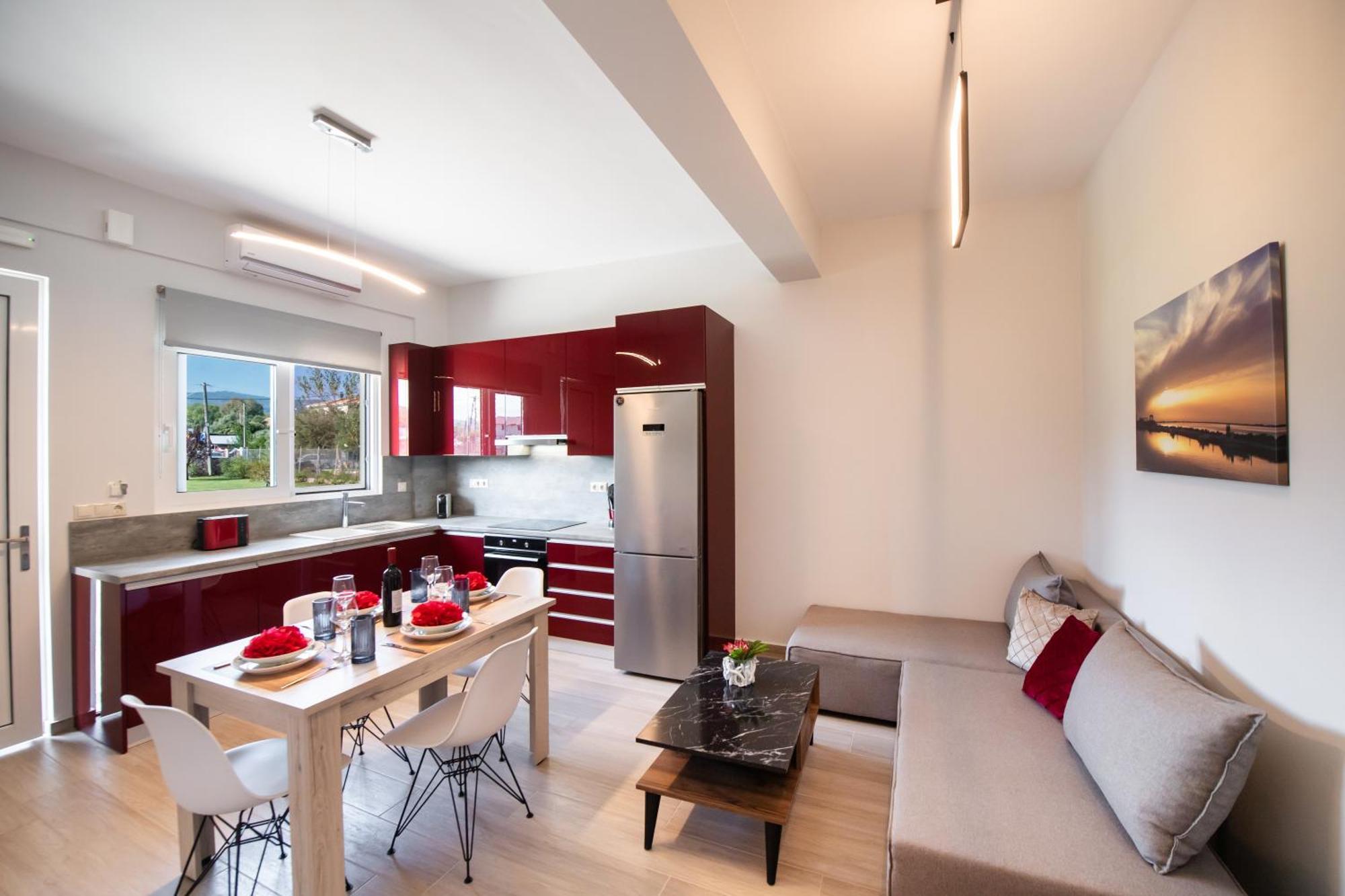 Ruellia Luxury Apartments Kalligoni Ngoại thất bức ảnh