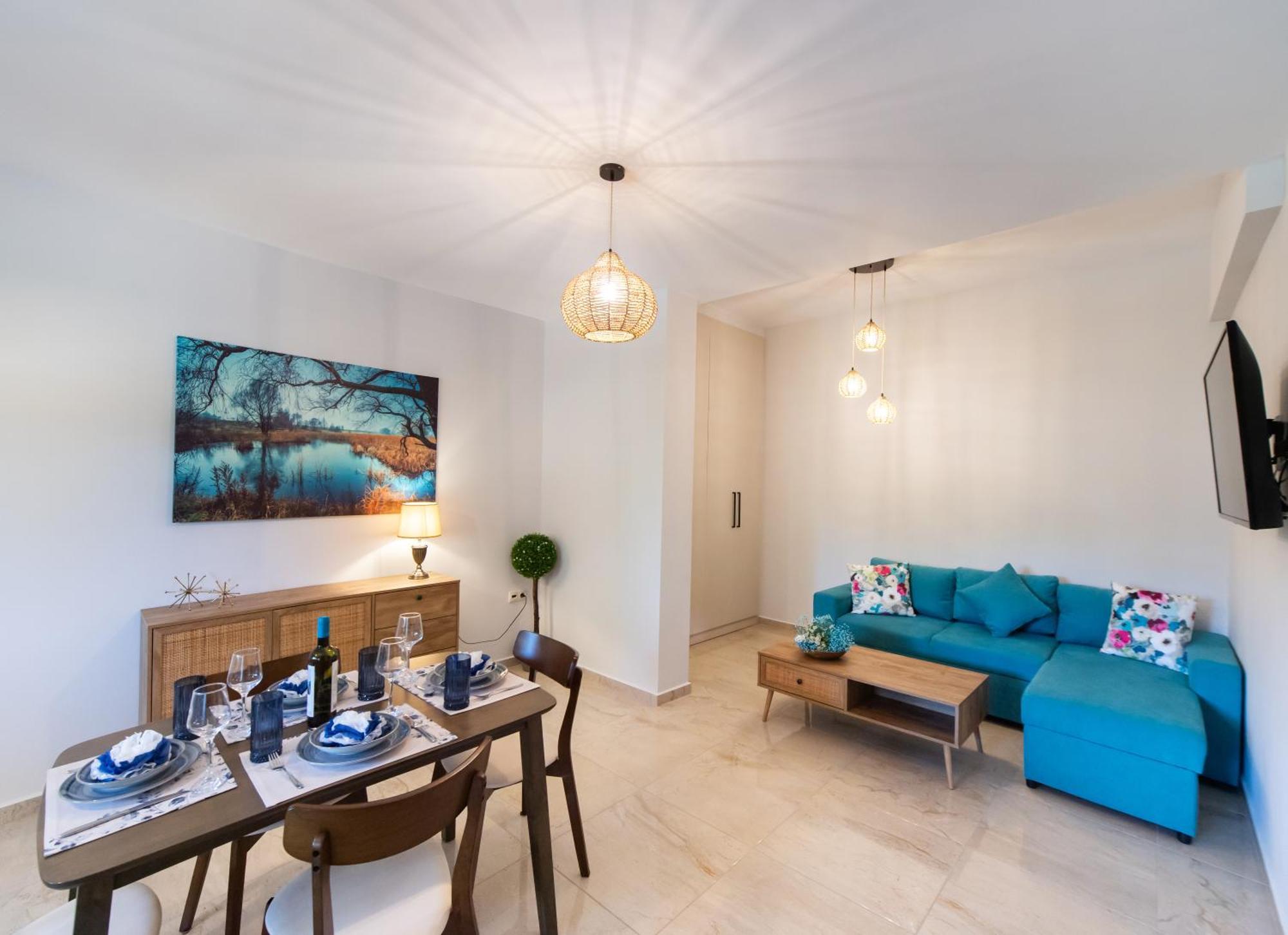 Ruellia Luxury Apartments Kalligoni Ngoại thất bức ảnh