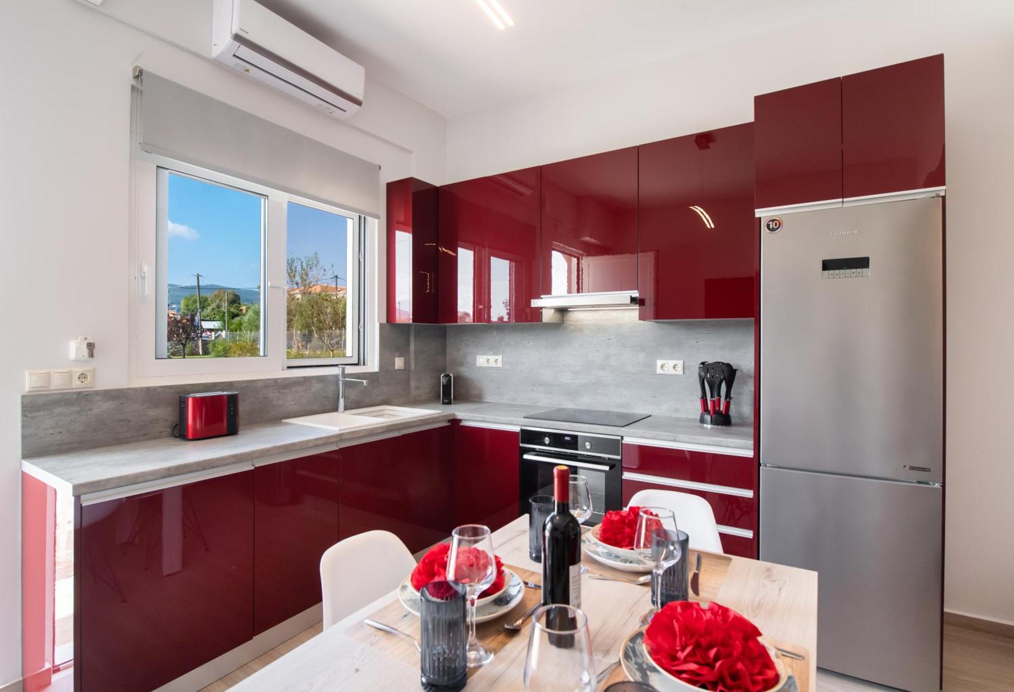 Ruellia Luxury Apartments Kalligoni Ngoại thất bức ảnh
