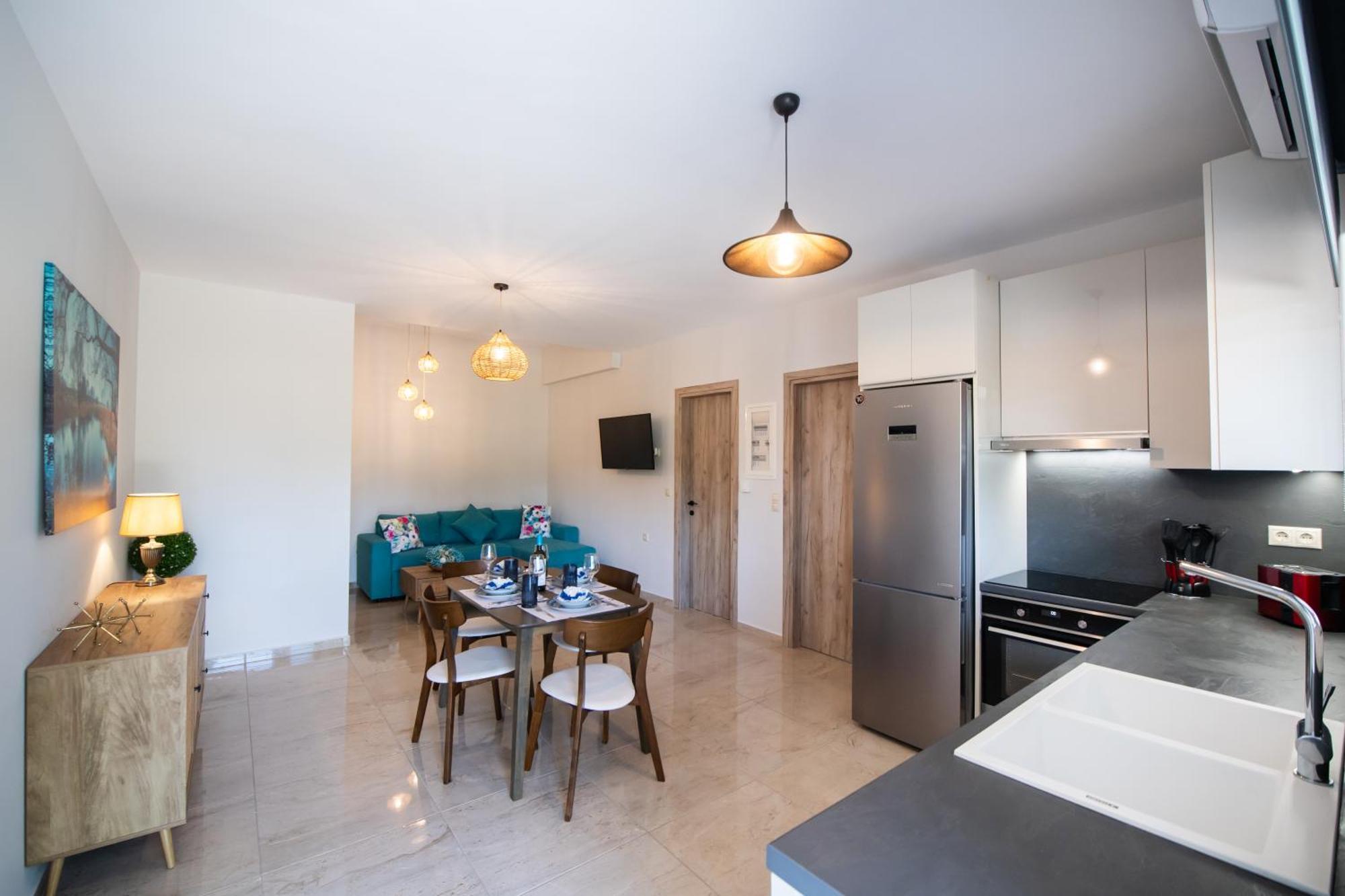 Ruellia Luxury Apartments Kalligoni Ngoại thất bức ảnh