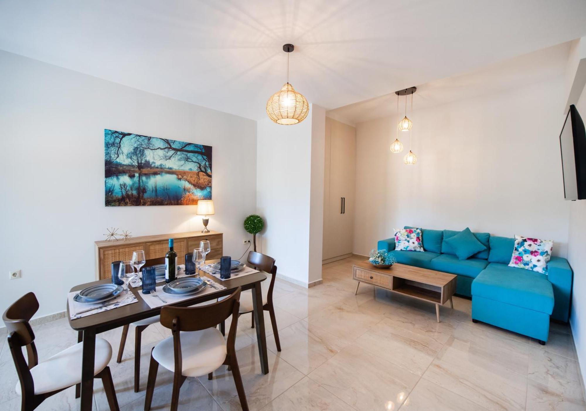 Ruellia Luxury Apartments Kalligoni Ngoại thất bức ảnh