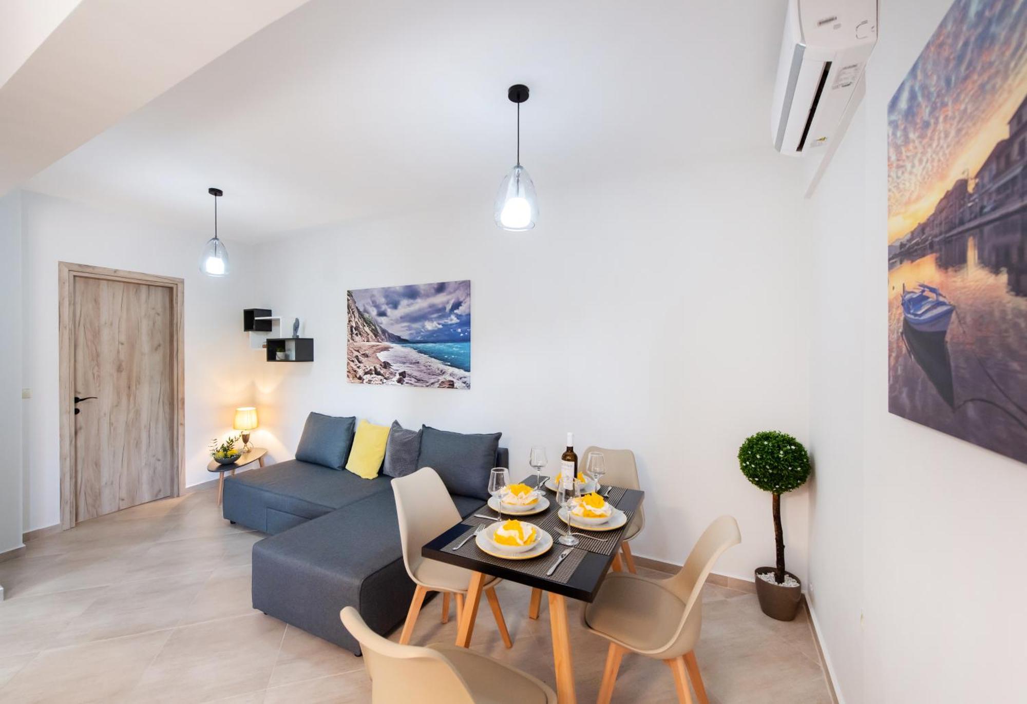 Ruellia Luxury Apartments Kalligoni Ngoại thất bức ảnh