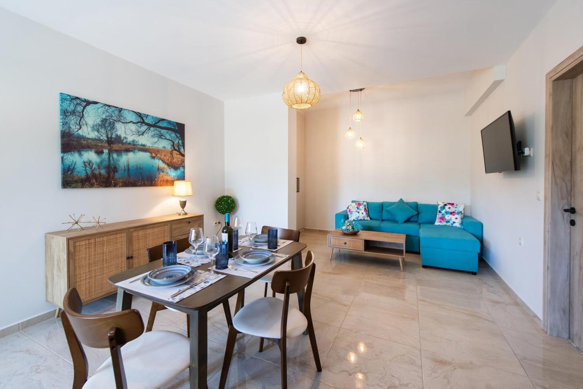 Ruellia Luxury Apartments Kalligoni Ngoại thất bức ảnh