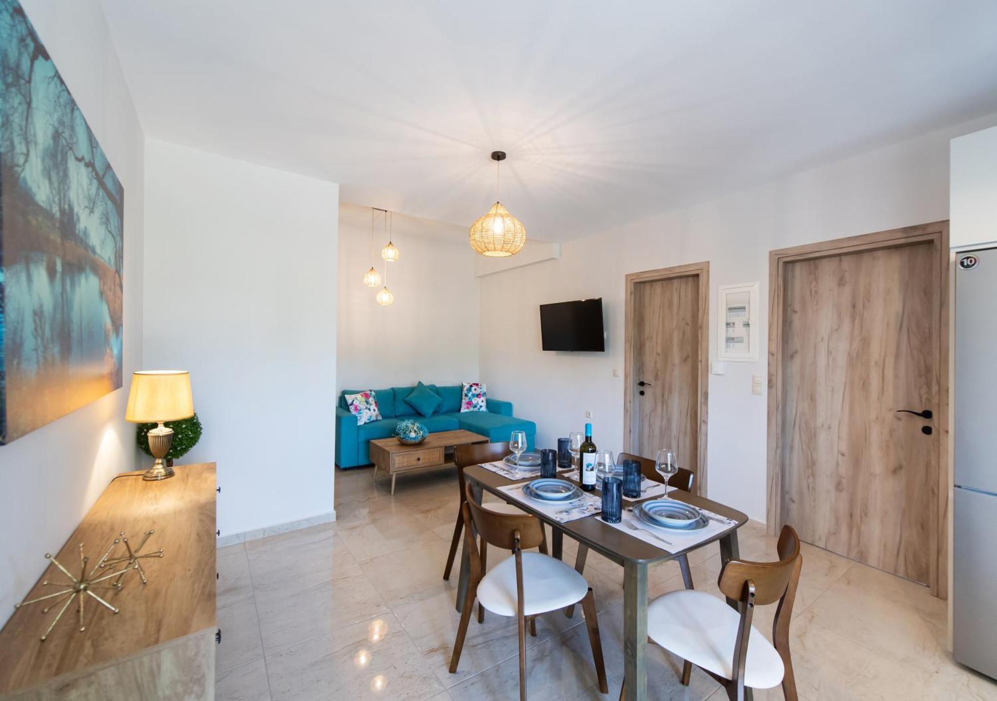 Ruellia Luxury Apartments Kalligoni Ngoại thất bức ảnh