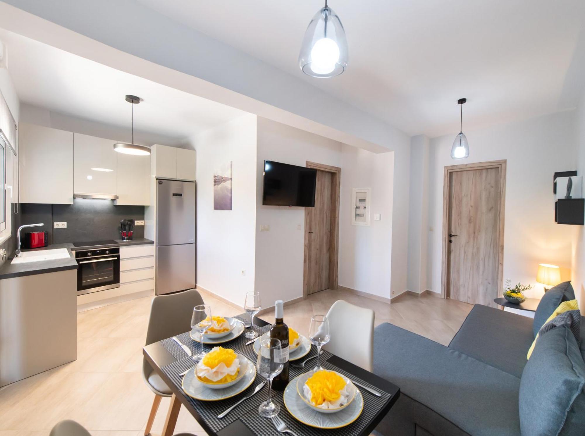 Ruellia Luxury Apartments Kalligoni Ngoại thất bức ảnh