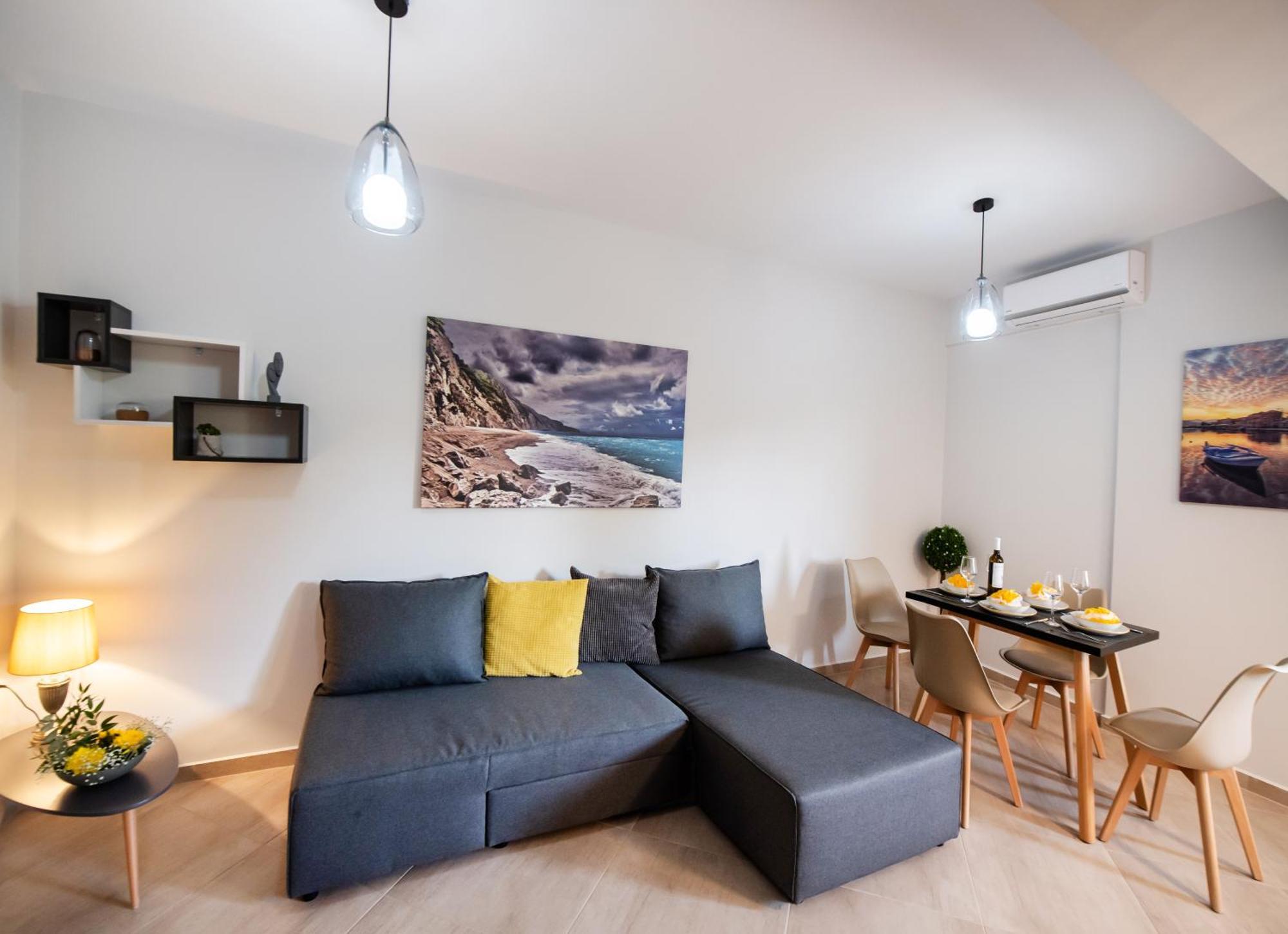 Ruellia Luxury Apartments Kalligoni Ngoại thất bức ảnh
